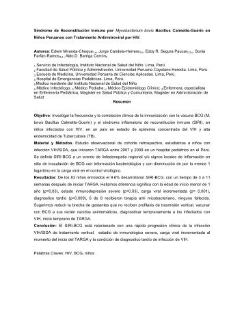 Informe Final CL-69-2010.pdf - Instituto Nacional de Salud del NiÃƒÂ±o