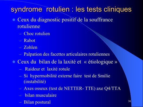 MESOTHERAPIE et GENOU