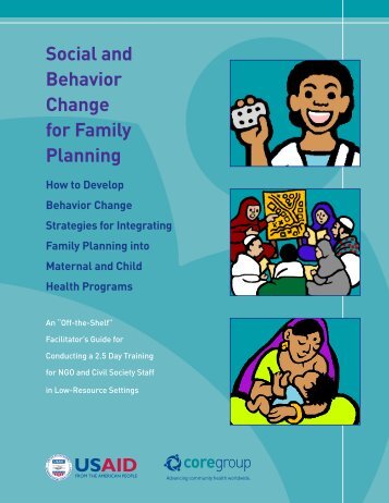 Social and Behavior Change for Family Planning - CORE Group