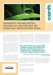 Visana - Cenit AG Systemhaus