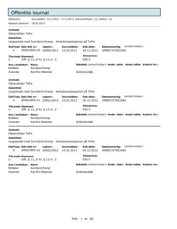 Offentleg journal 02 15-17 2013.pdf - Helse FÃ¸rde