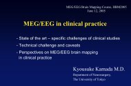 MEG/EEG in clinical practice