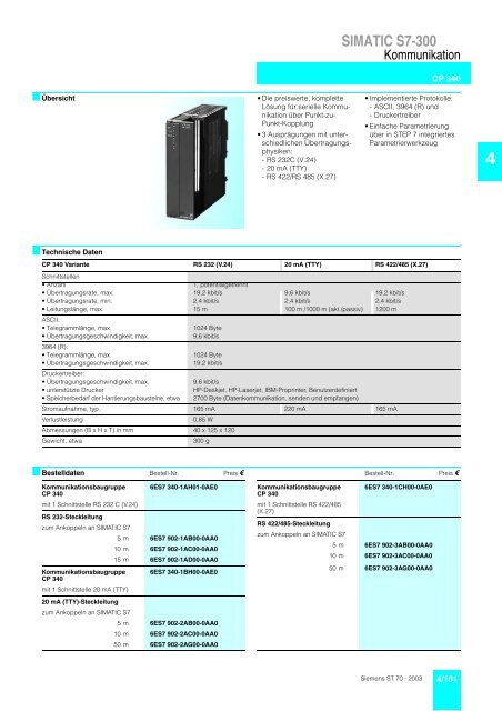 SIMATIC S7-300