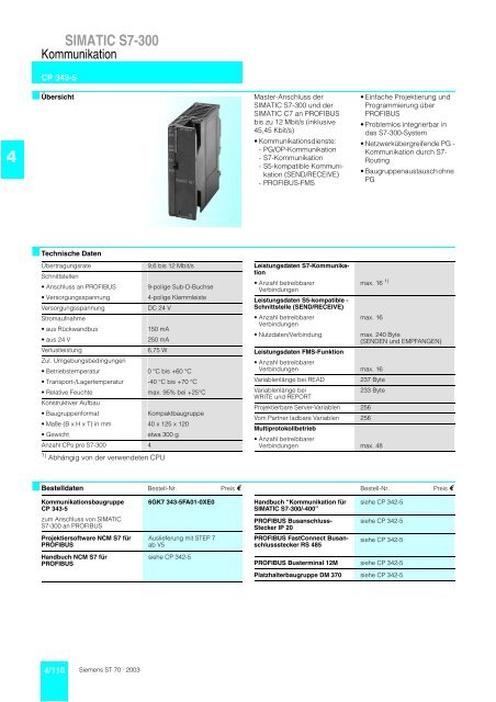 SIMATIC S7-300