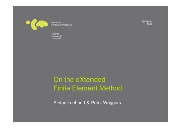On the eXtended Finite Element Method