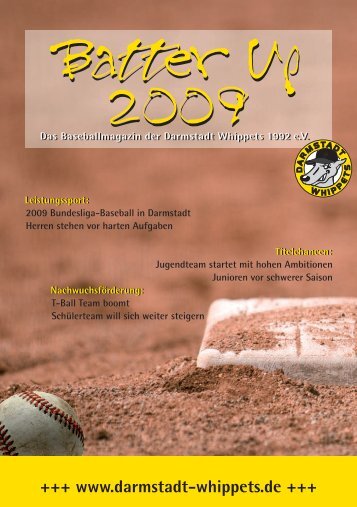 Batter Up 2009 - Darmstadt Whippets
