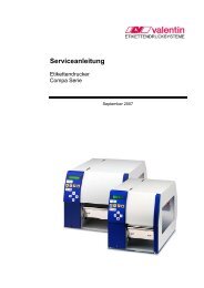 Serviceanleitung Compa Serie - Carl Valentin GmbH