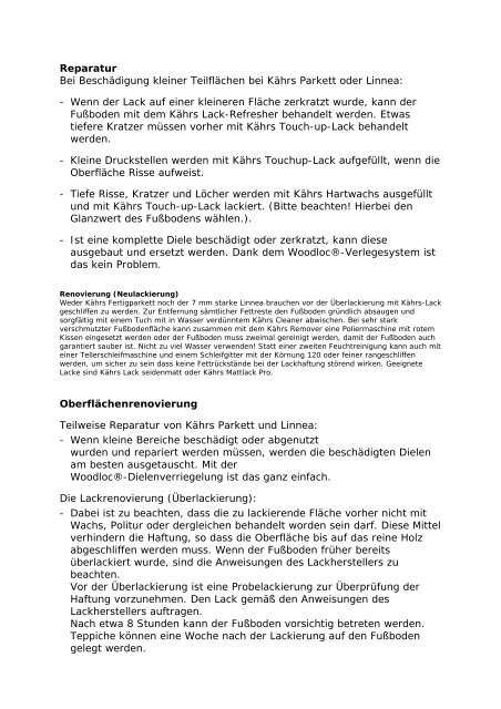 Pflegeanleitung Seidenmatt Mattlack.pdf - Tschabrun