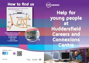 Help for young people at Huddersfield Careers and Connexions ...