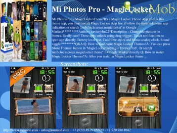 Mi Photos Pro - MagicLocker - RunMob