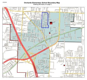 Orchards Elementary School Boundary Map - Evergreen Public ...