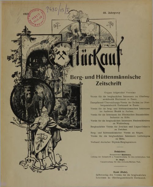 Berg- und Hüttenmännische Zeitschrift