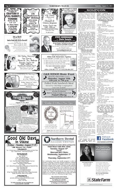 2012 - Thief River Falls Times & Northern Watch