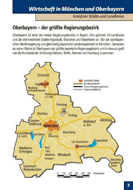 Wirtschaftsraum Muenchen-Oberbayern