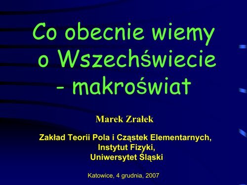 g - Uniwersytet ÅlÄski