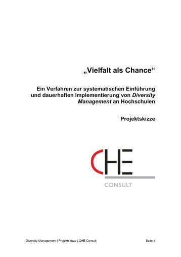 âVielfalt als Chanceâ