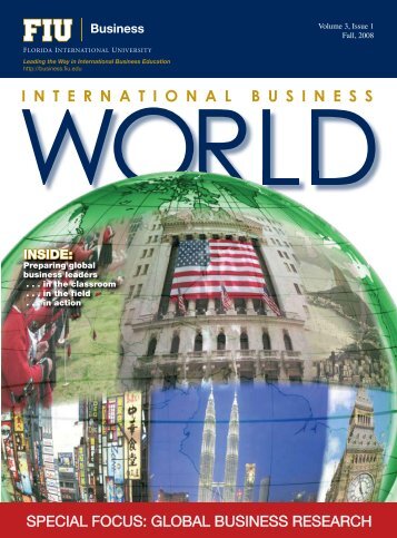 2008 - FIU College of Business - Florida International University