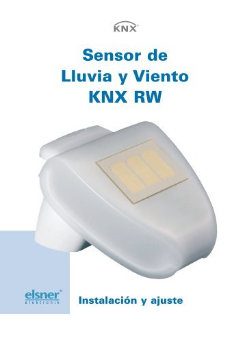 Sensor de Lluvia y Viento KNX RW