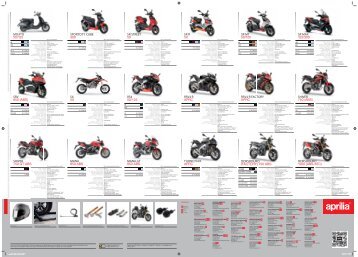 MOJITO 50/125 SRV 850 (ABS) SHIVER 750 GT ... - Aprilia Belgie