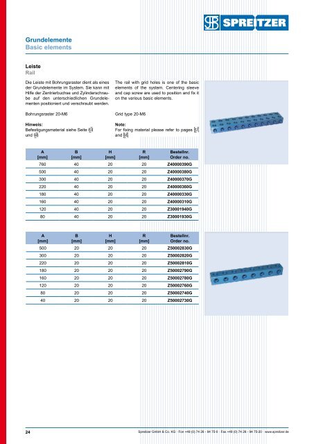 ALUMESS - Spannsysteme, Aufspannvorrichtungen für Messmaschinen - Spreitzer, Gosheim