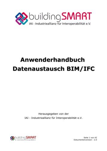 Anwenderhandbuch Datenaustausch BIM/IFC - Data Design System ...