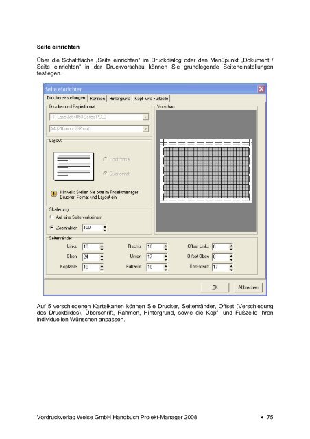 Handbuch Projekt-Manager 2008 - CYCOT Gmbh