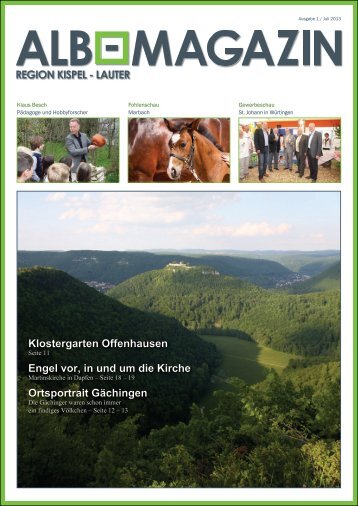 Alb Magazin - Ausgabe Kispel Lauter 1/2013 