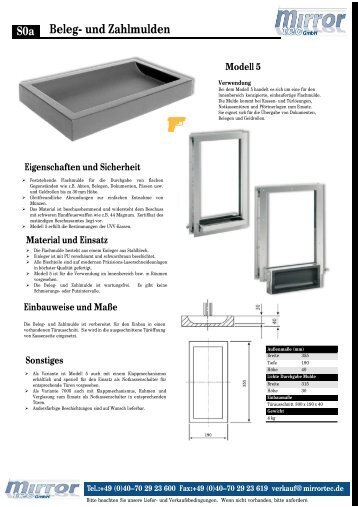 S Katalog 1402 - Belgemulden - Zahlmulden - Durchreichen- mirror tec GmbH.pdf