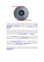 how to adjust slurry pump impeller.pdf