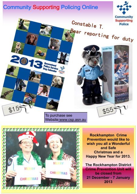 Rockhampton - Crime Bulletin - Queensland Police Service