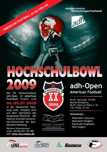 HOCHSCHULBOWL - Helmut-Schmidt-UniversitÃƒÂ¤t