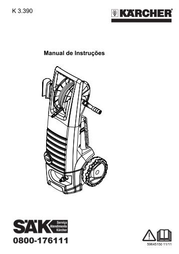 K 3.390 Manual de InstruÃ§Ãµes - KÃ¤rcher