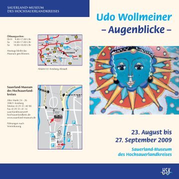 Udo Wollmeiner "Augenblicke 2009" - Sauerland-Museum