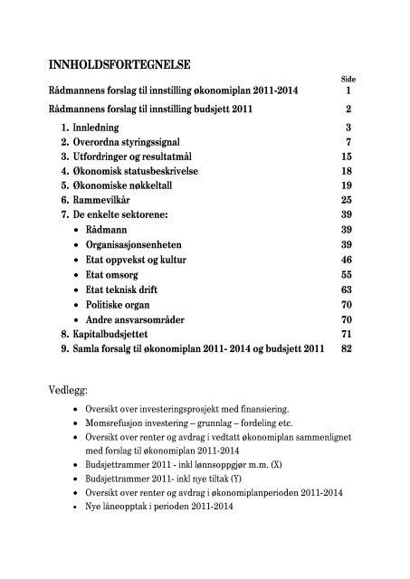 RÃƒÂ¥dmannens forslag til budsjett - StjÃƒÂ¸rdal kommune