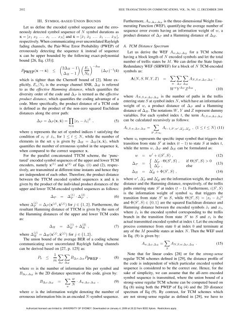 Near-capacity turbo trellis coded modulation design based on union ...