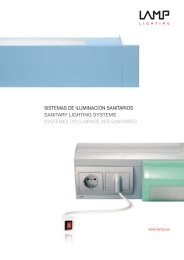 sistemas de iluminaciÃ³n sanitarios sanitary lighting systems ... - Teclux
