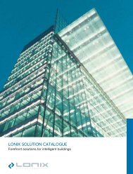 LONIX SOLUTION CATALOGUE