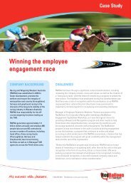 Winning the Employee Engagement Race - Red Ballon Case Study