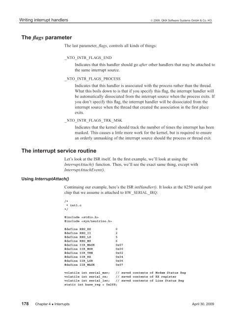 Getting Started with QNX Neutrino - QNX Software Systems