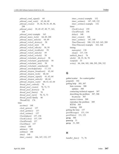 Getting Started with QNX Neutrino - QNX Software Systems