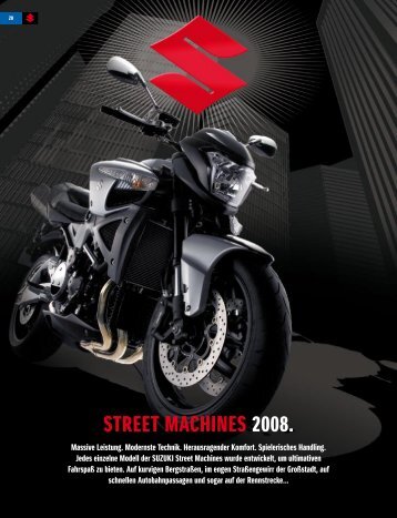 street MACHINes 2008. - Suzuki