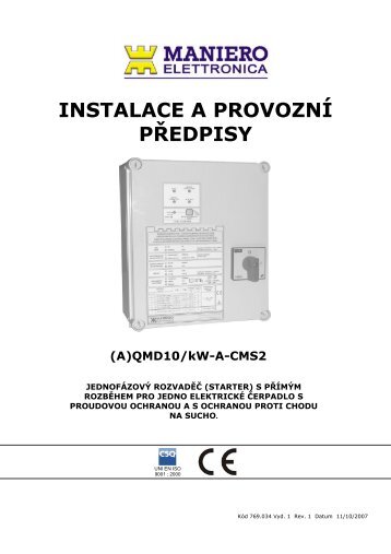 Iu769034 rev.1 istr.uso A-QMD10-kW-A-CMS2 CEK CM - Čerpadla