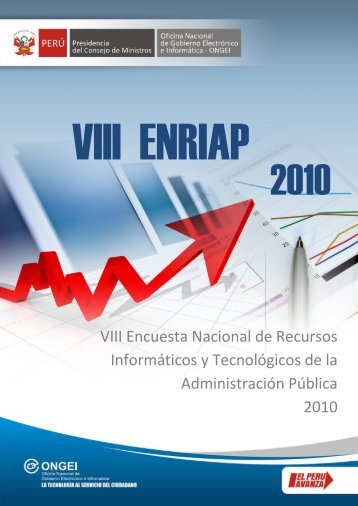 VIII Encuesta Nacional de Recursos InformÃ¡ticos y ... - Ongei