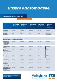 Unsere Kontomodelle - Volksbank Darmstadt