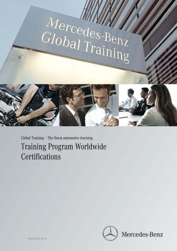 Training Program Worldwide Certifications - Daimler