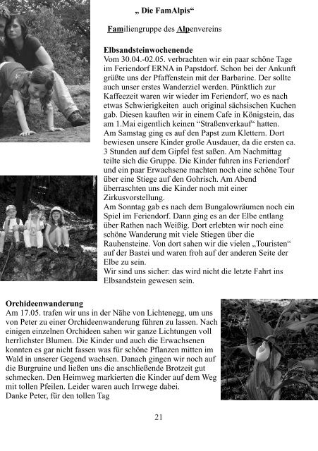 Mitteilungsblatt der Sektion Amberg - Dav-Sektion Amberg