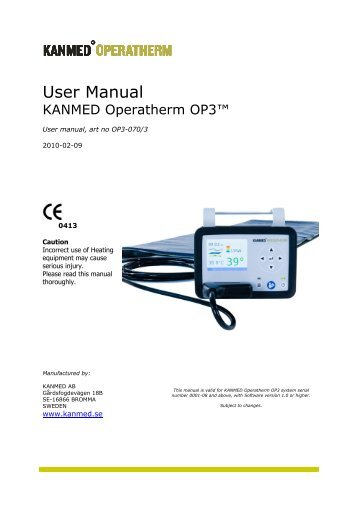 User Manual - Kanmed