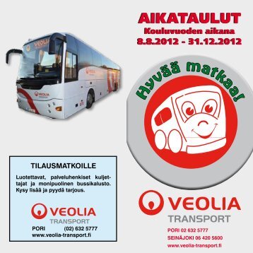 TILAUSMATKOILLE - Veolia Transport