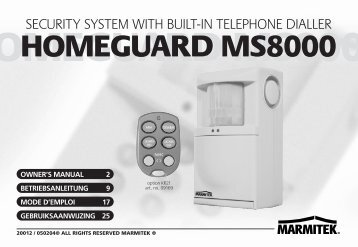 HOMEGUARD MS8000 - UK Automation