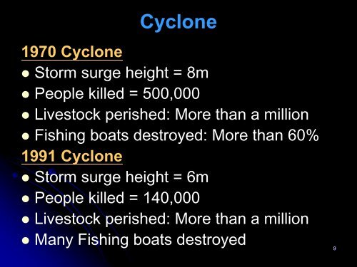 A Comprehensive Disaster Management Plan for Bangladesh